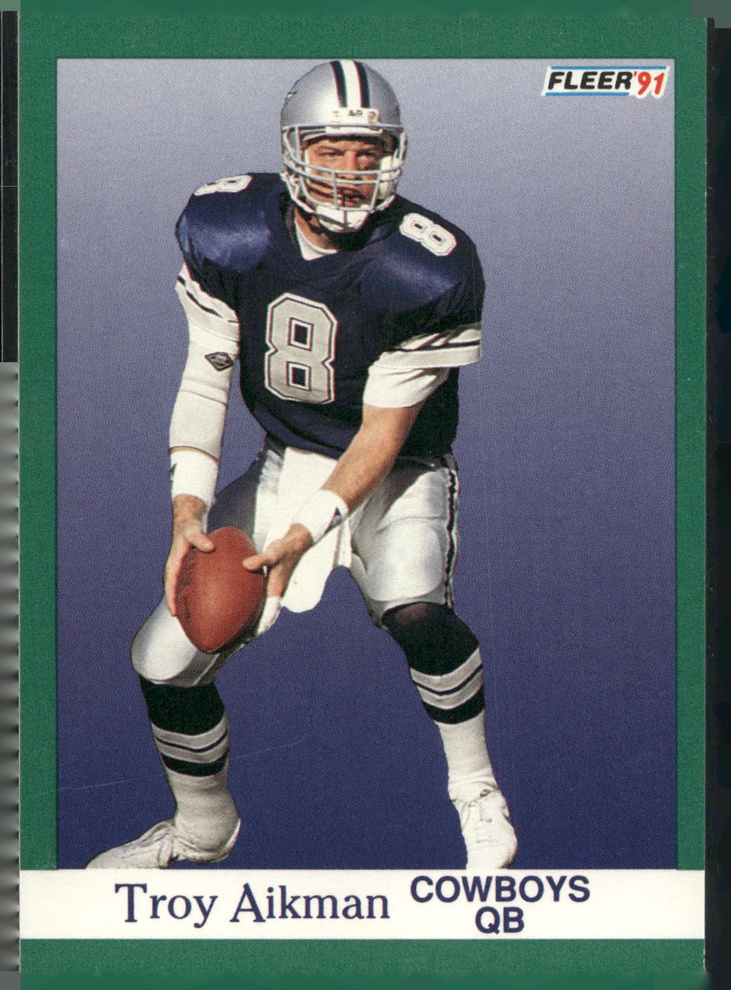 1991 Fleer #228 Troy Aikman