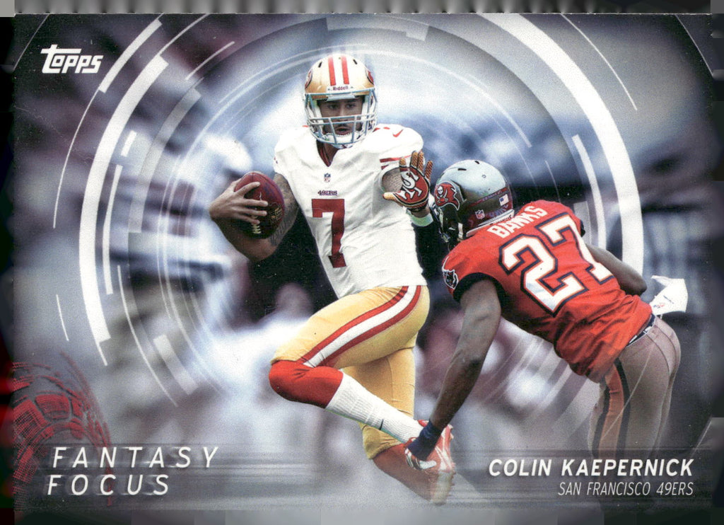 2015 Topps #FF-CK Colin Kaepernick Fantasy Focus