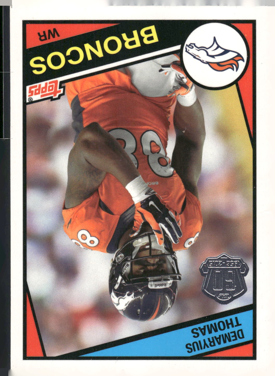 2015 Topps #T60-DT Demaryius Thomas 60th Anniversary