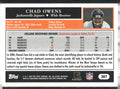 2005 Topps #387 Chad Owens