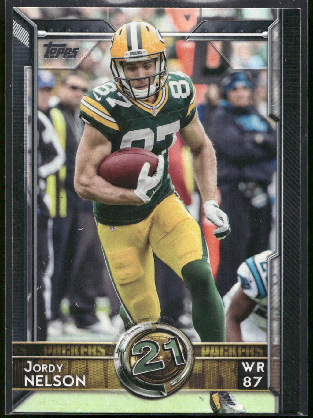 2015 Topps #371 Jordy Nelson 60th Anniversary