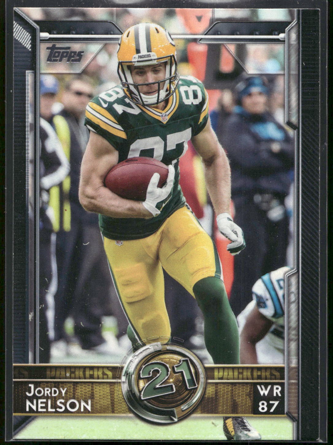 2015 Topps #371 Jordy Nelson 60th Anniversary