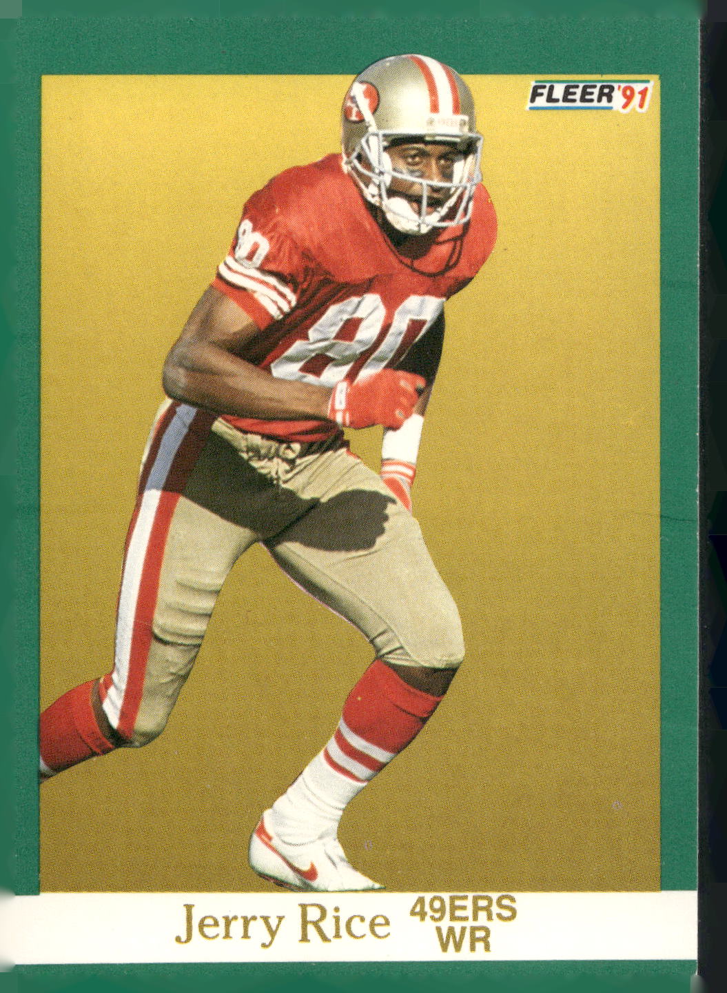 1991 Fleer #363 Jerry Rice