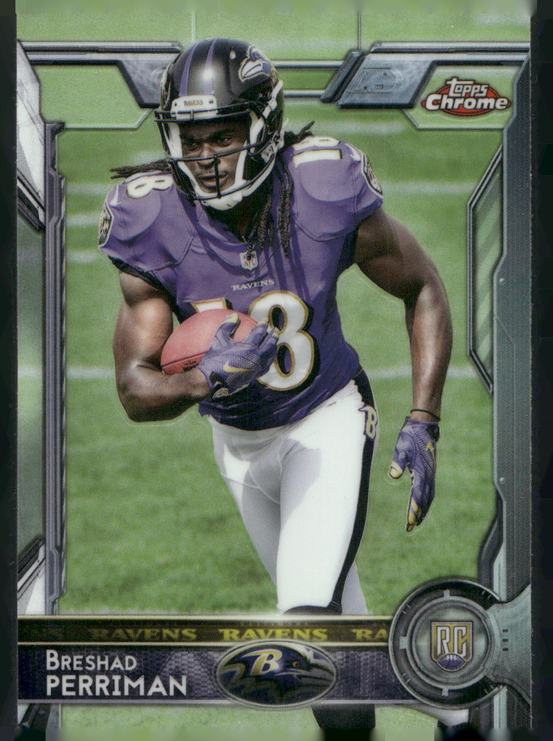 2015 Topps Chrome #197 Breshad Perriman