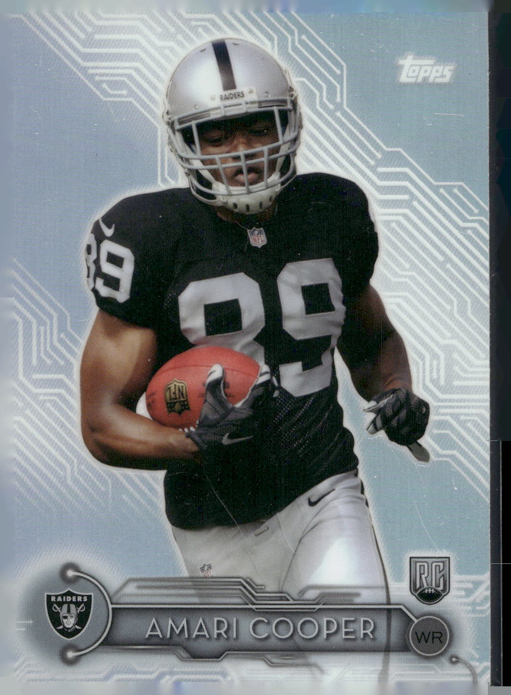 2015 Topps #6 Amari Cooper Holiday Mega Football