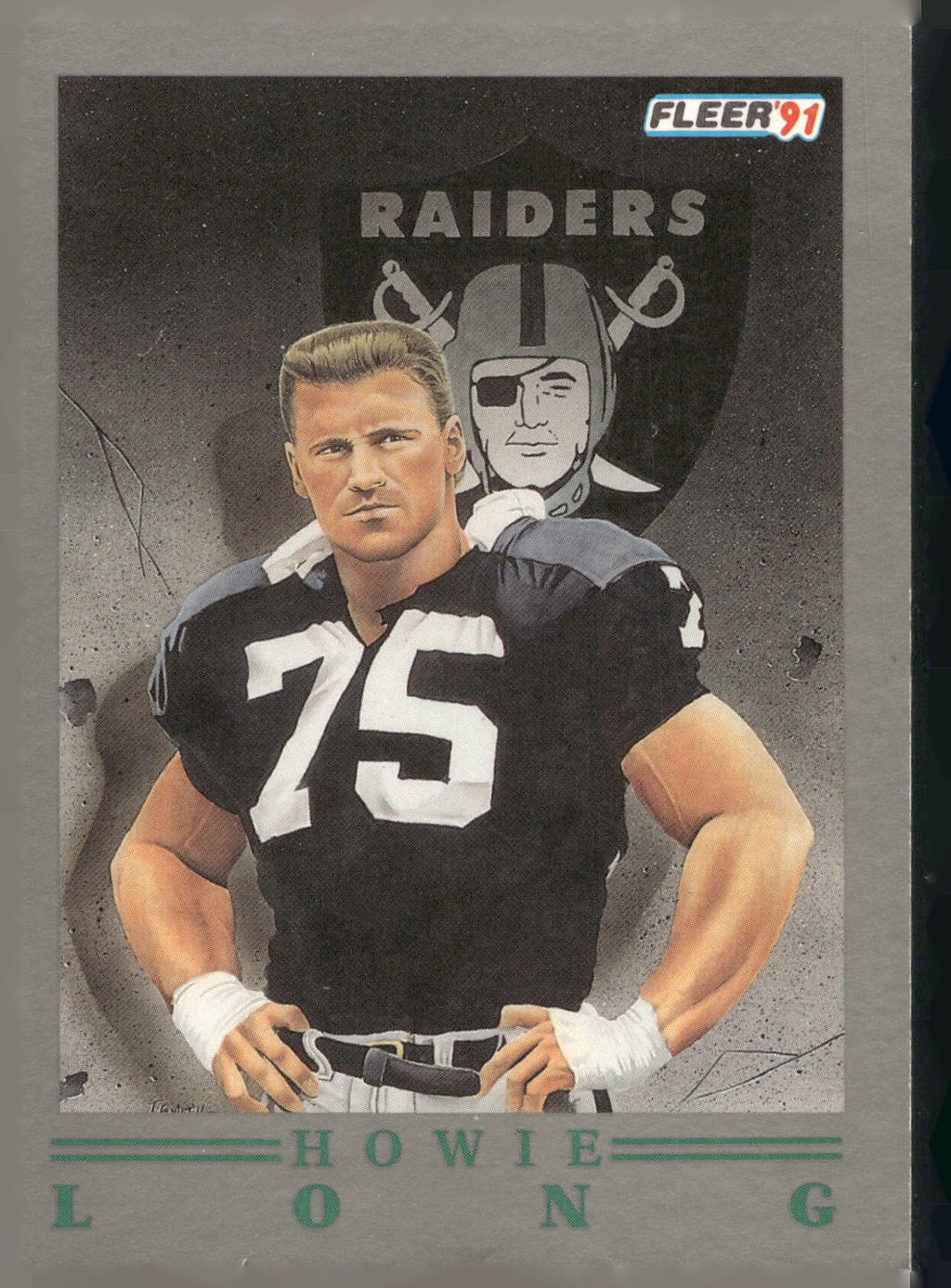 1991 Fleer #10 Howie Long Pro-Visions