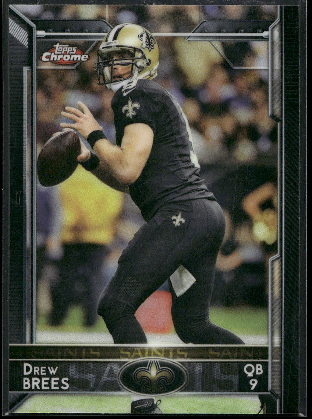2015 Topps Chrome #12 Drew Brees