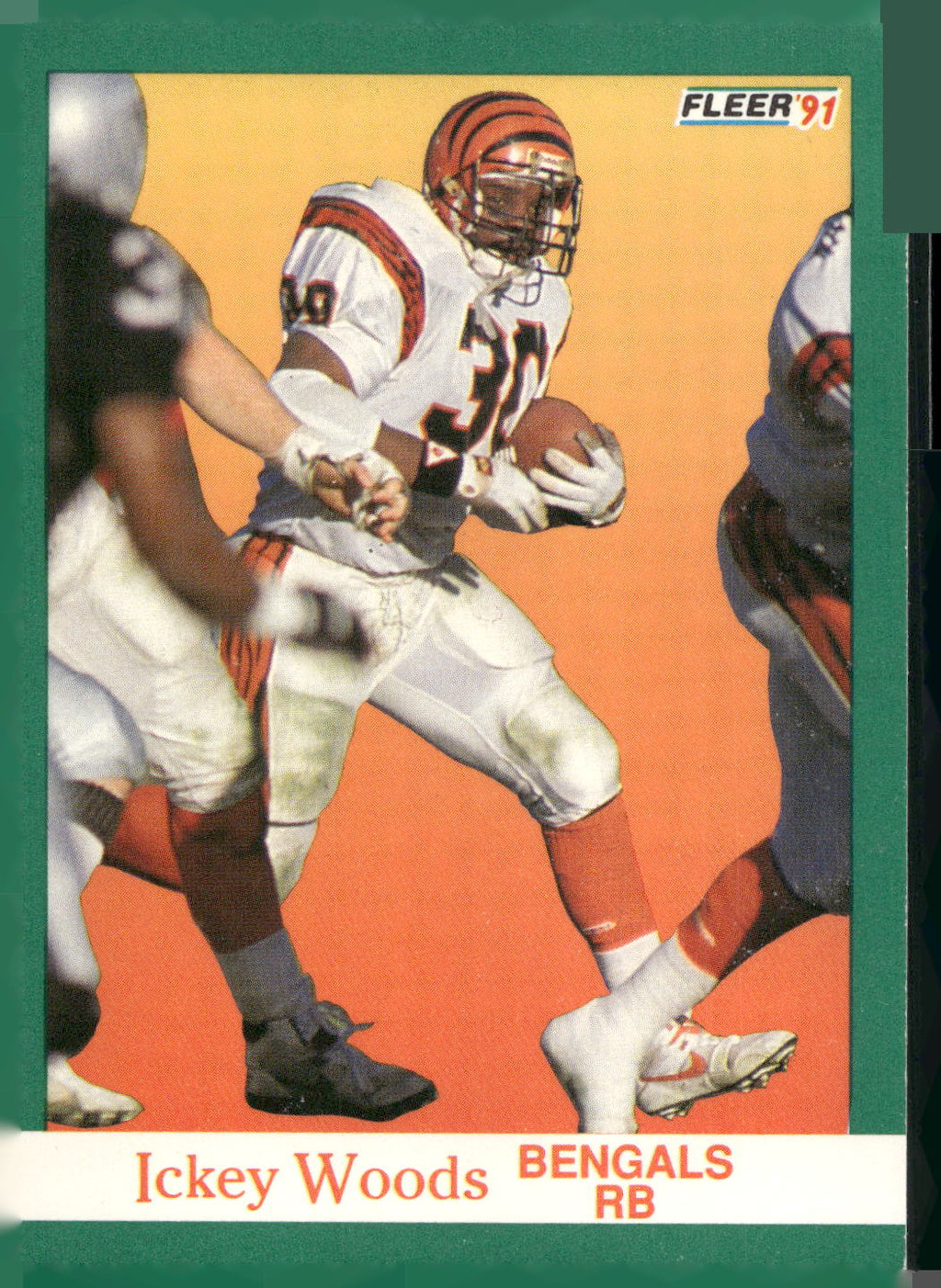 1991 Fleer #28 Ickey Woods