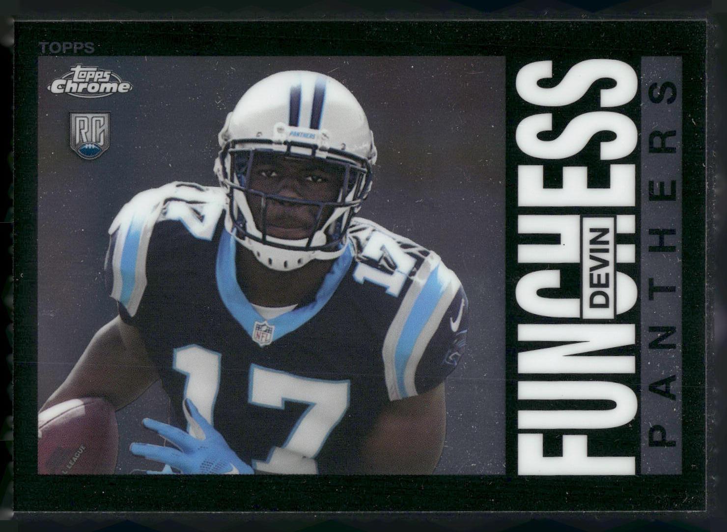 2015 Topps Chrome #T60RC-DF Devin Funchess 60th Anniversary Rookies