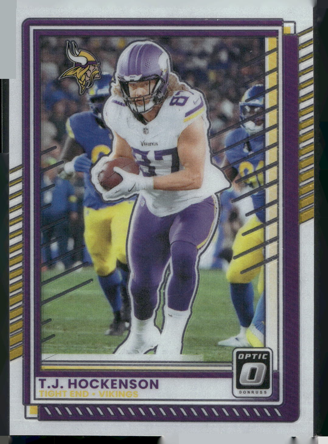 2025 Donruss Optic #145 T.J. Hockenson