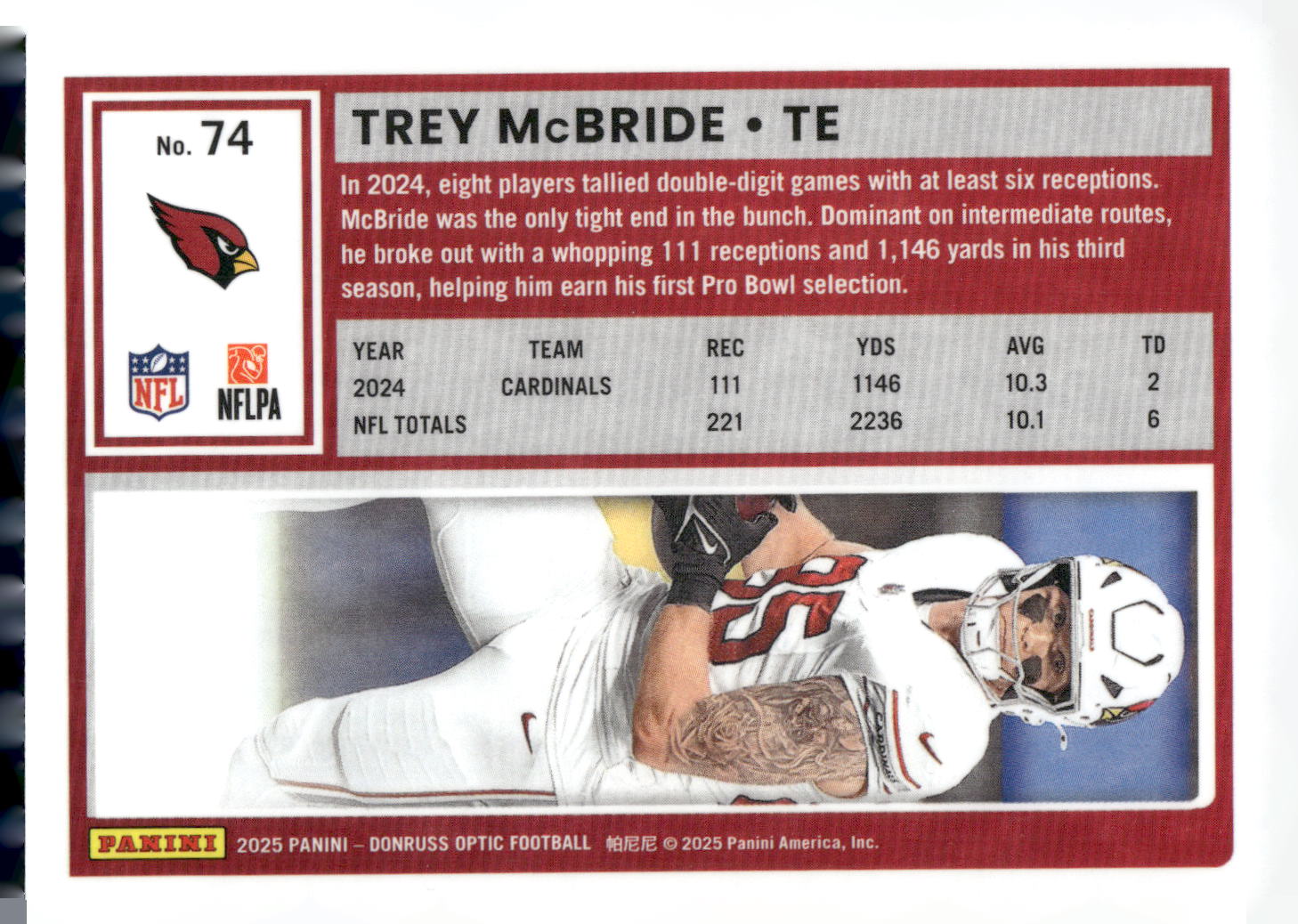2025 Donruss Optic #74 Trey McBride