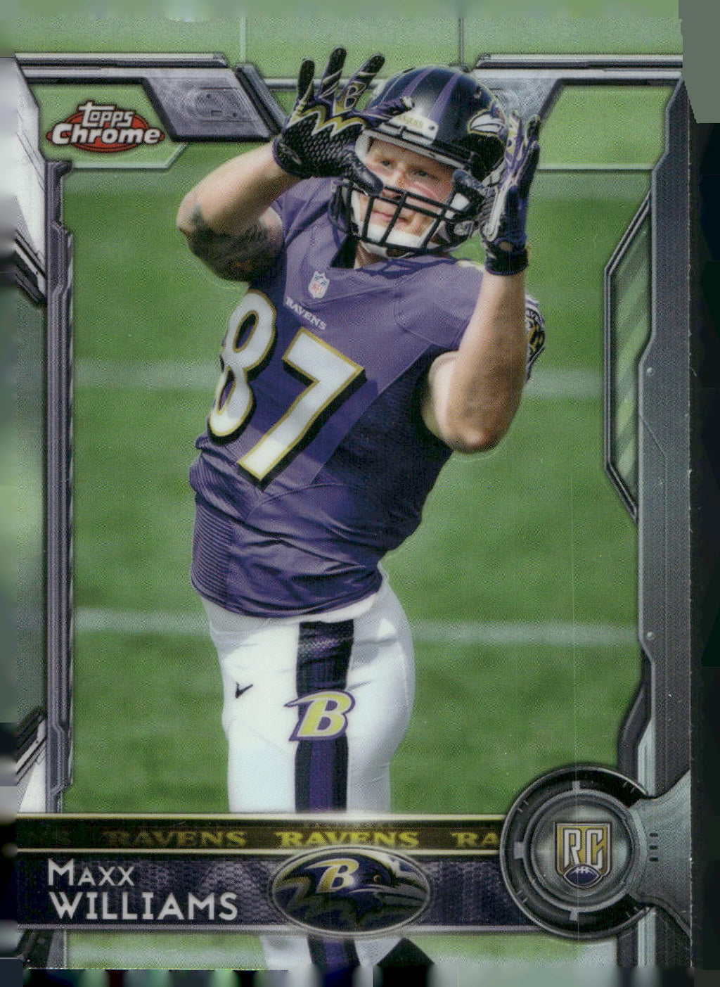 2015 Topps Chrome #165 Maxx Williams