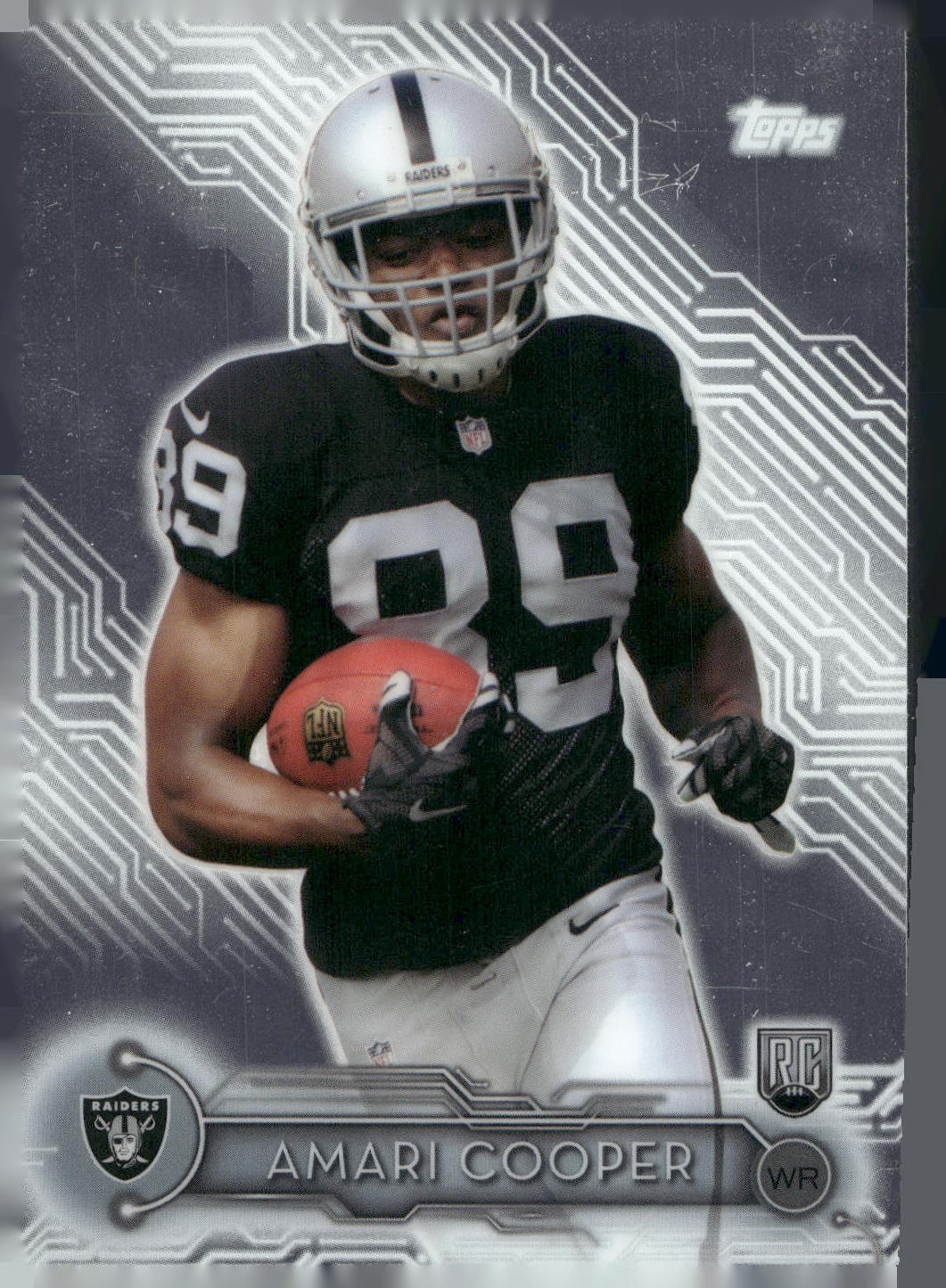 2015 Topps #6 Amari Cooper Holiday Mega Football