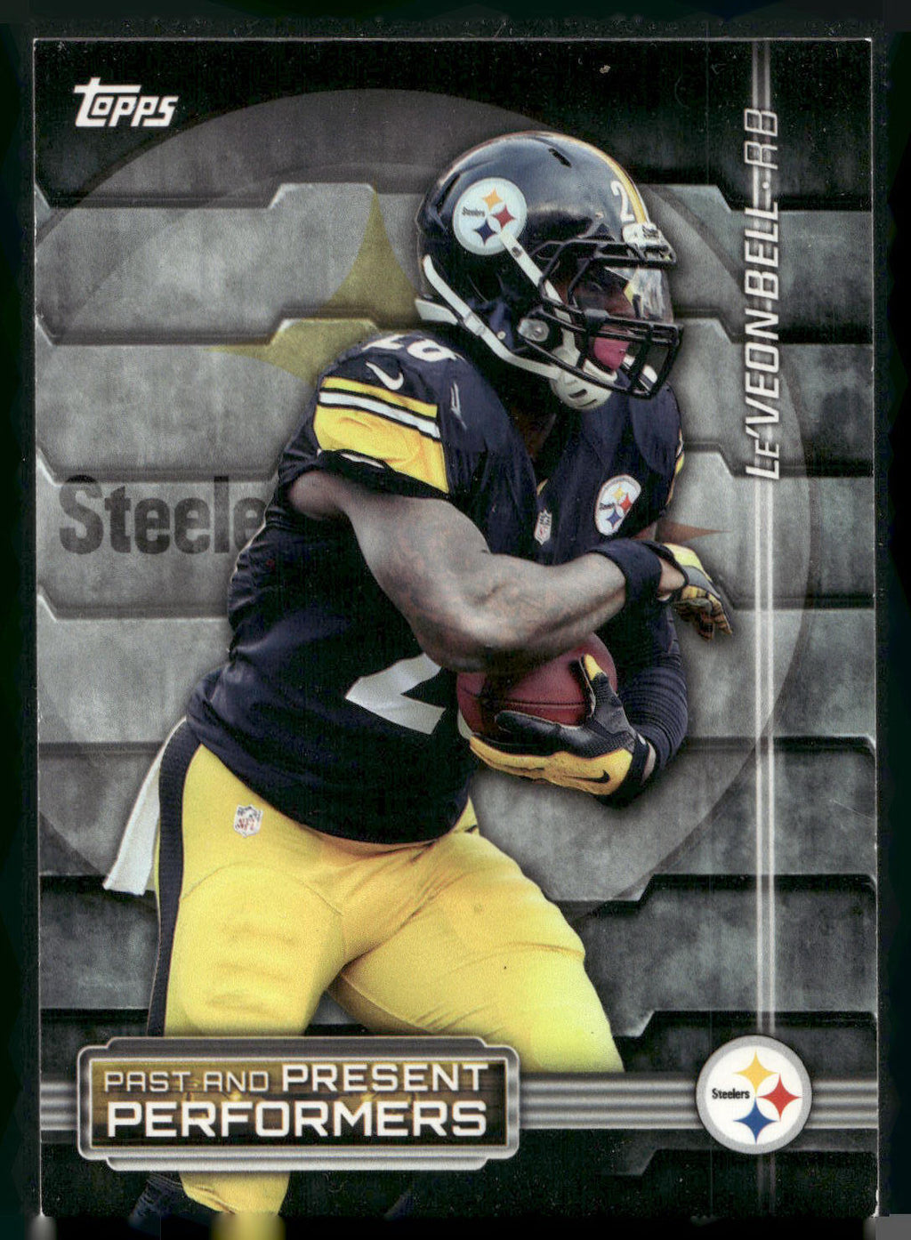 2015 Topps #PPP-BB Le'Veon Bell / Jerome Bettis Past and Present Performers