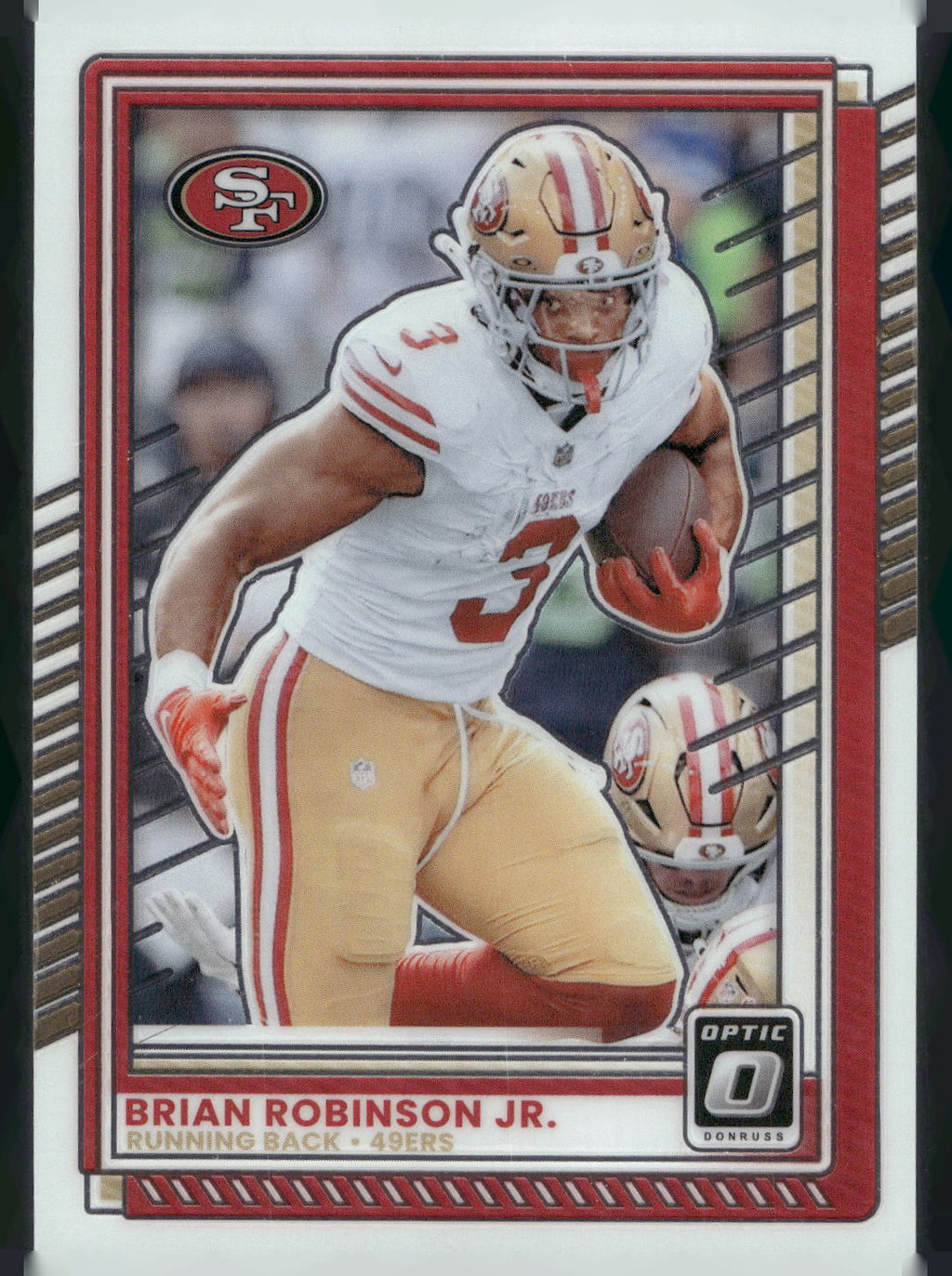 2025 Donruss Optic #25 Brian Robinson Jr.