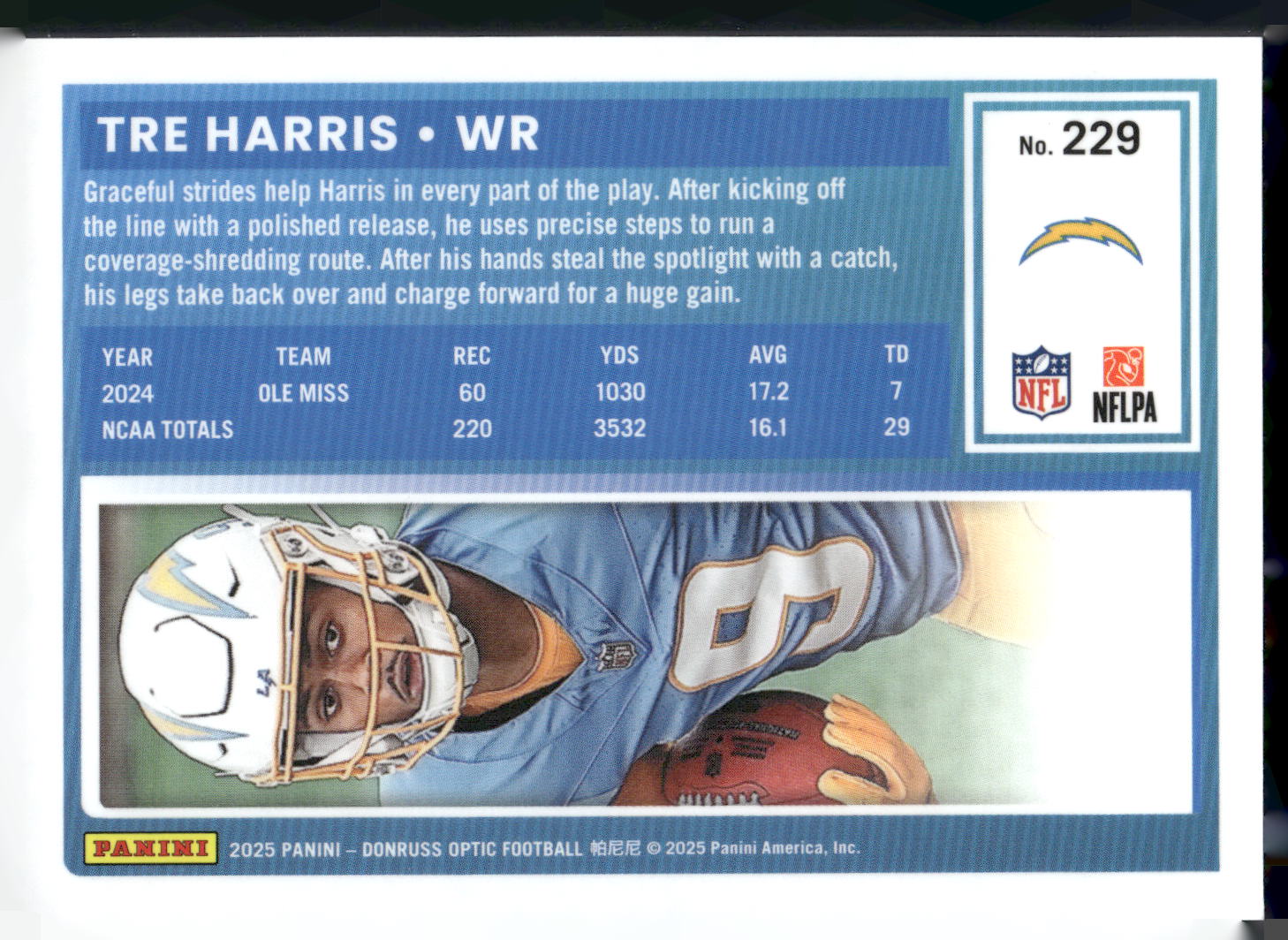 2025 Donruss Optic #229 Tre Harris