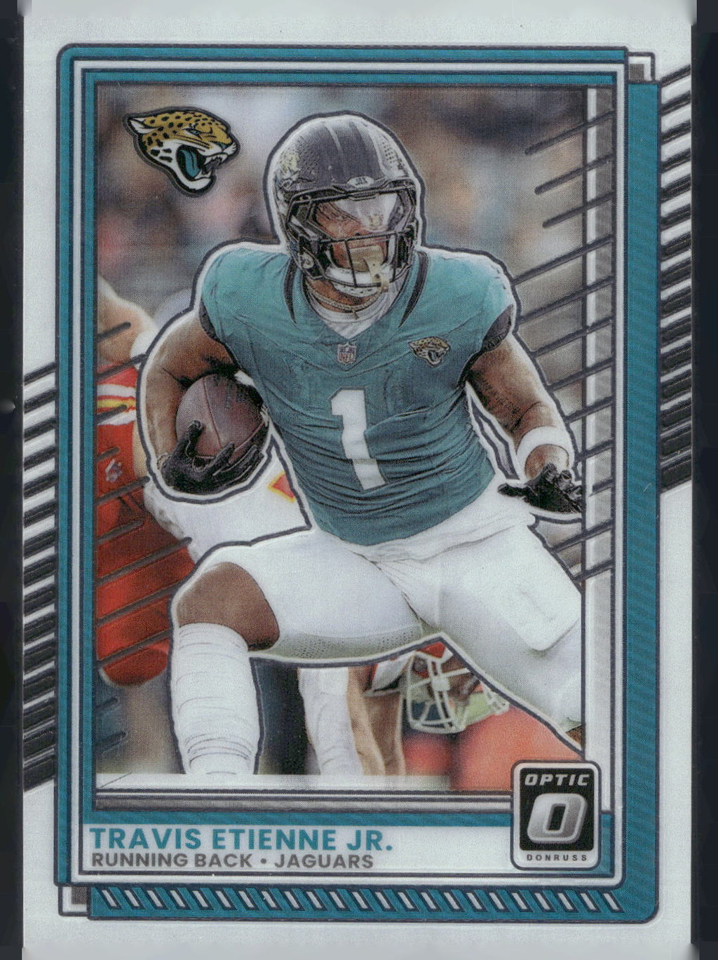 2025 Donruss Optic #106 Travis Etienne Jr.