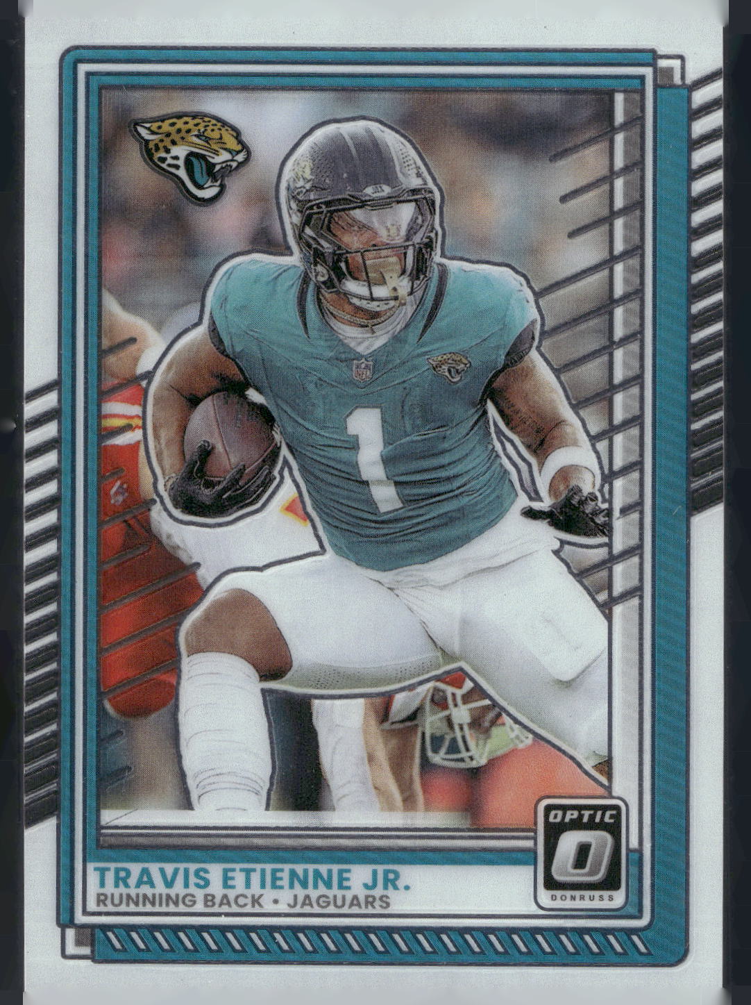 2025 Donruss Optic #106 Travis Etienne Jr.