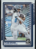 2025 Donruss Optic #172 Tyjae Spears