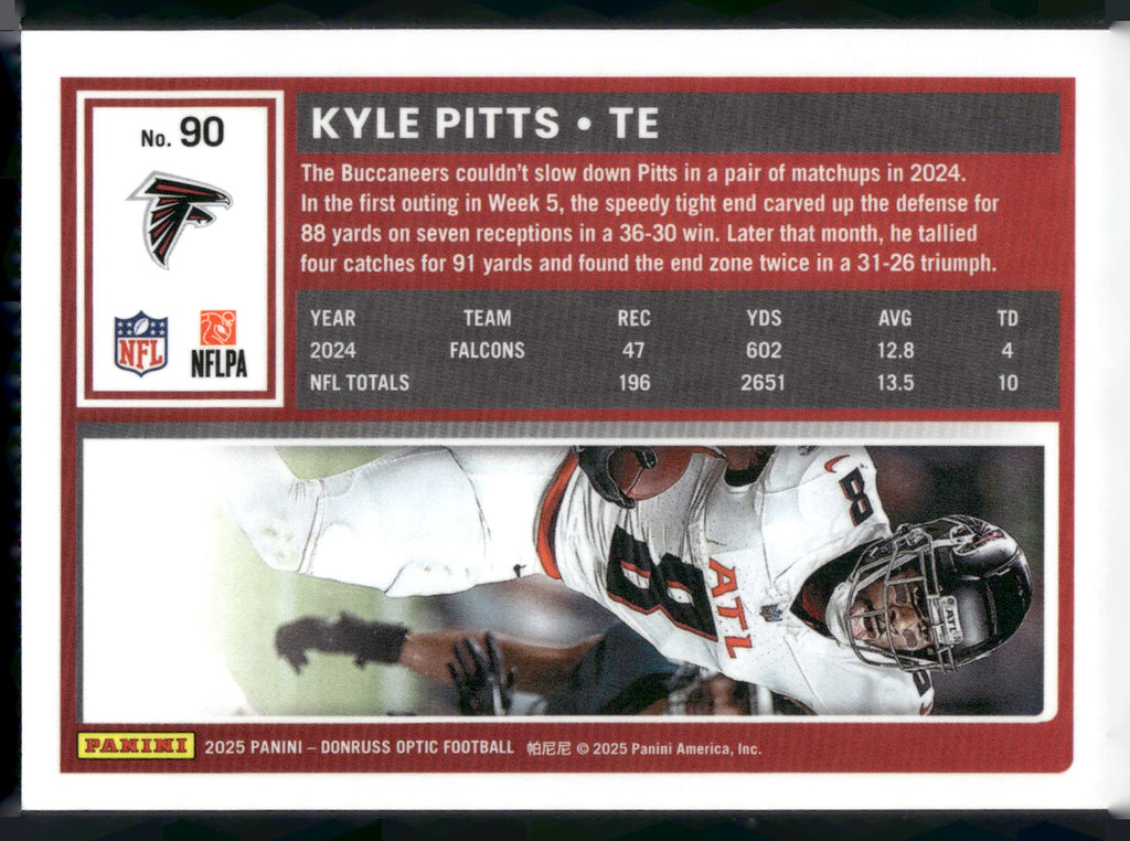 2025 Donruss Optic #90 Kyle Pitts