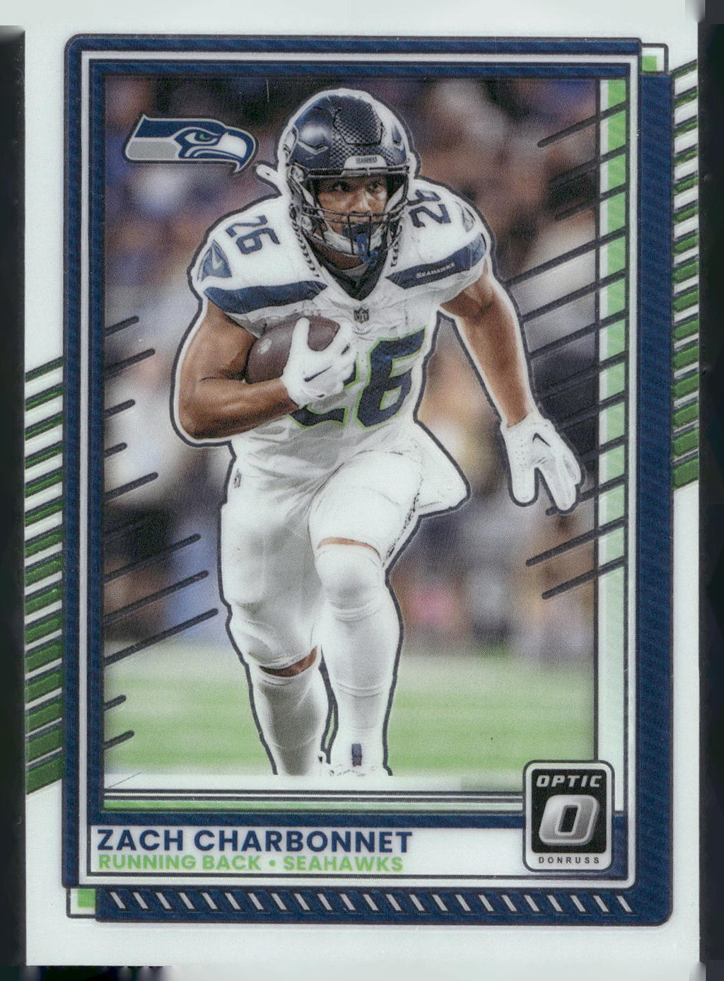 2025 Donruss Optic #69 Zach Charbonnet