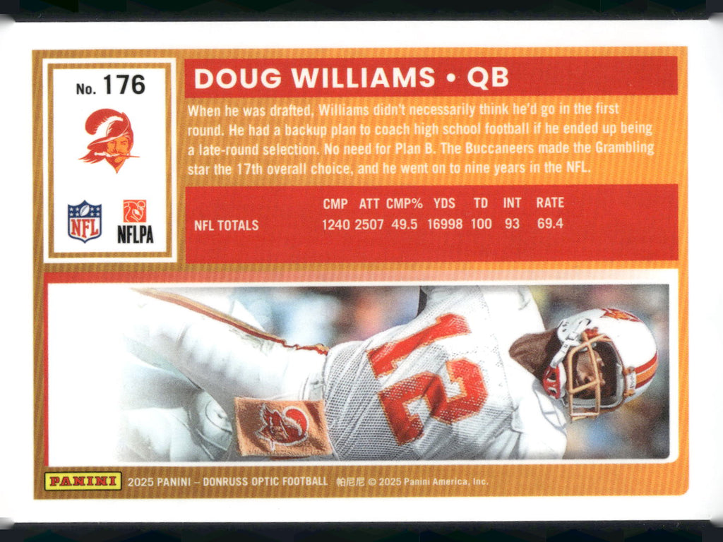 2025 Donruss Optic #176 Doug Williams