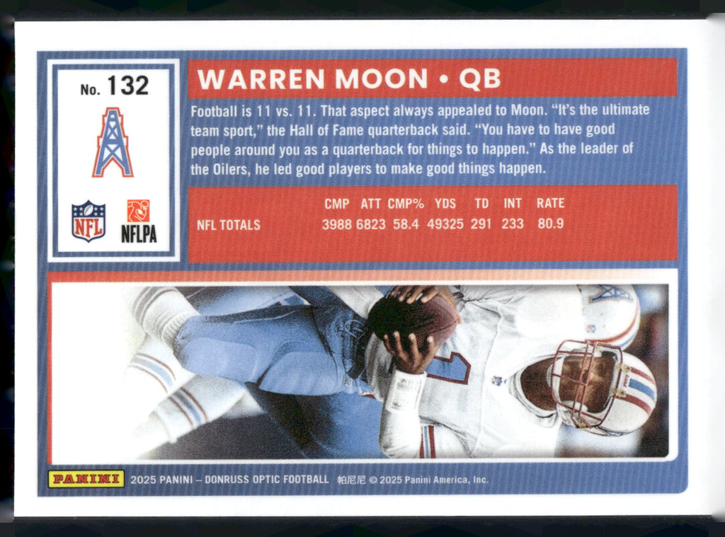 2025 Donruss Optic #132 Warren Moon