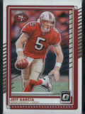 2025 Donruss Optic #157 Jeff Garcia