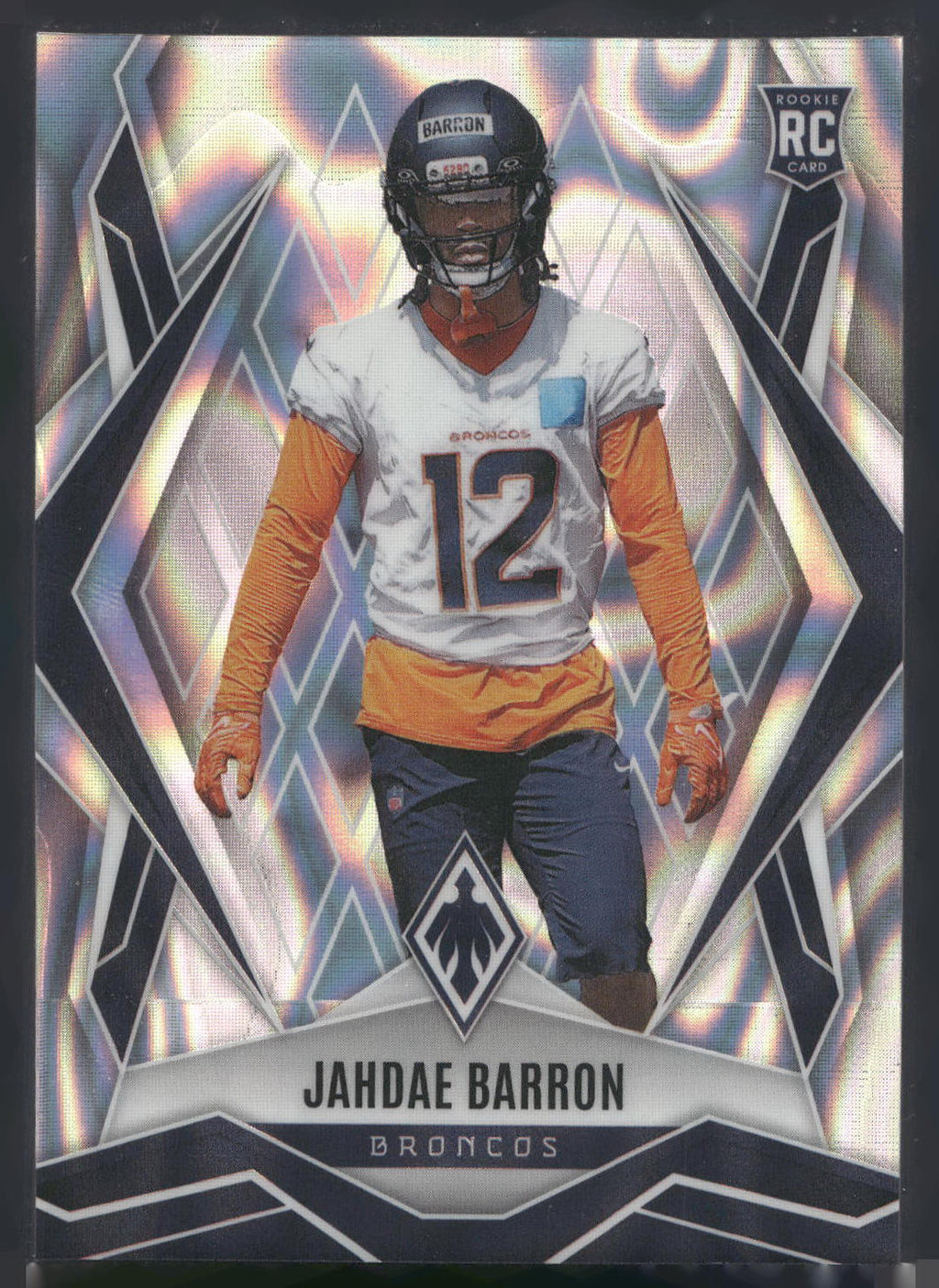 2025 Panini Phoenix #239 Jahdae Barron Silver Lava Prizm