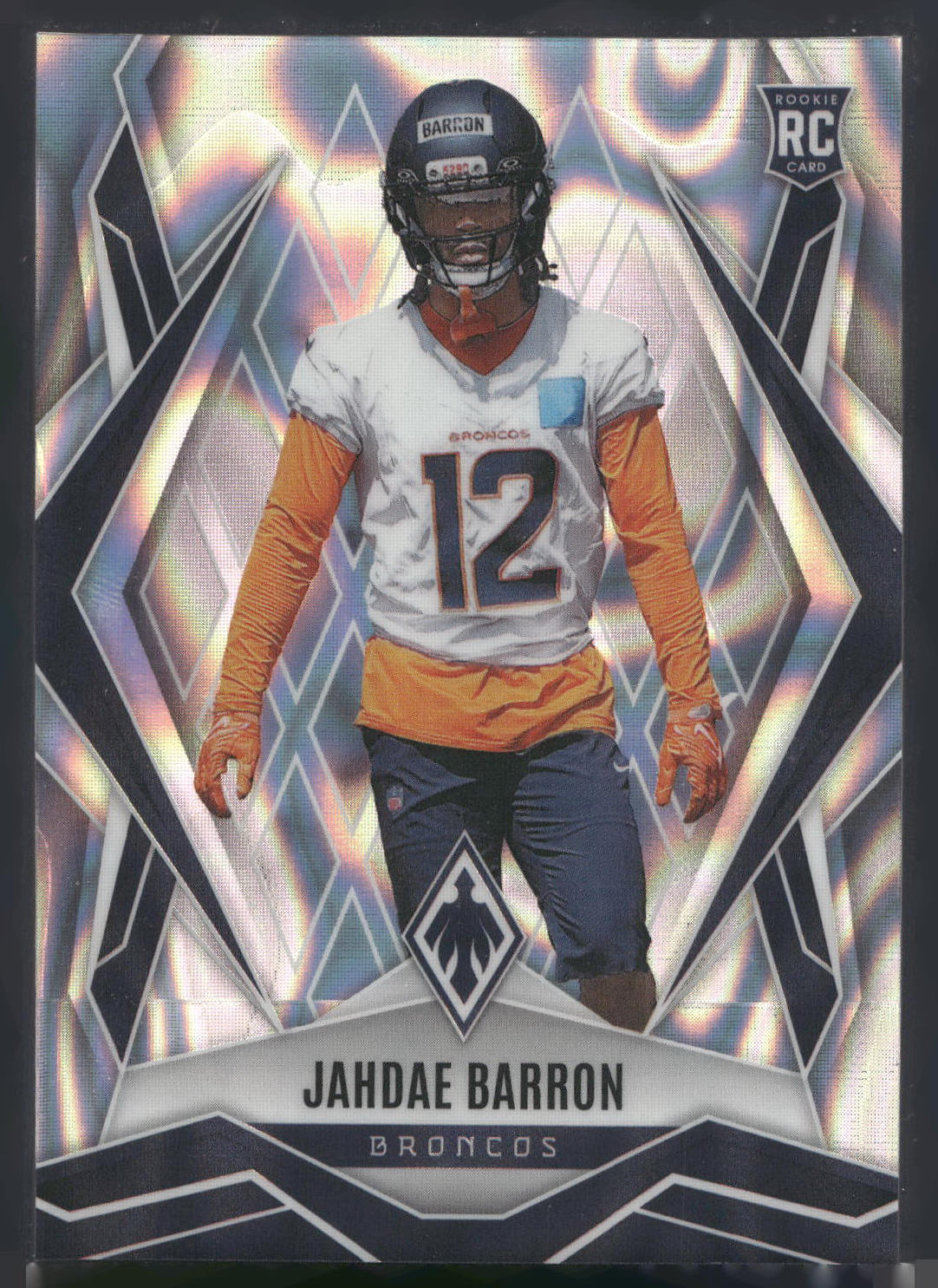 2025 Panini Phoenix #239 Jahdae Barron Silver Lava Prizm
