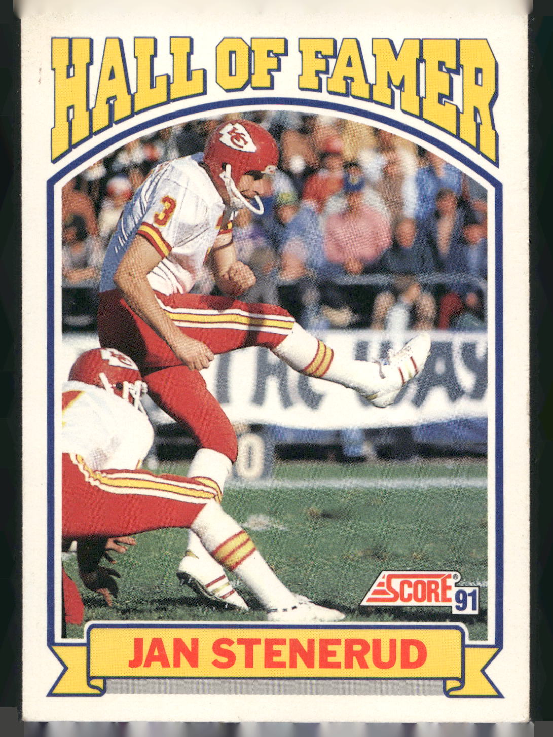 1991 Score #670 Jan Stenerud