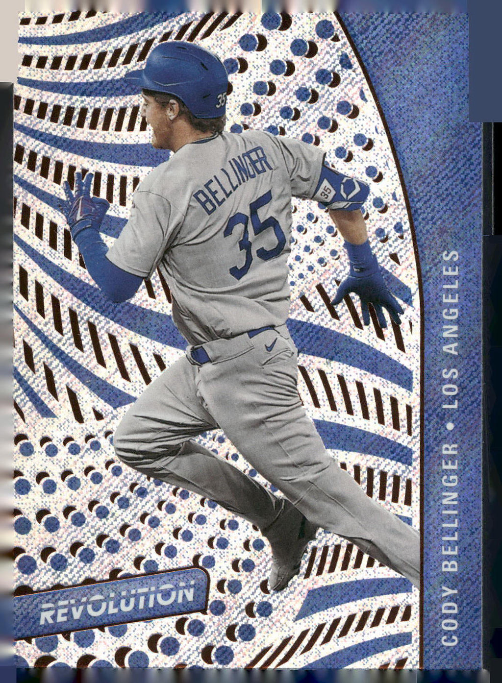 2021 Panini Chronicles #52 Cody Bellinger Revolution Fractal
