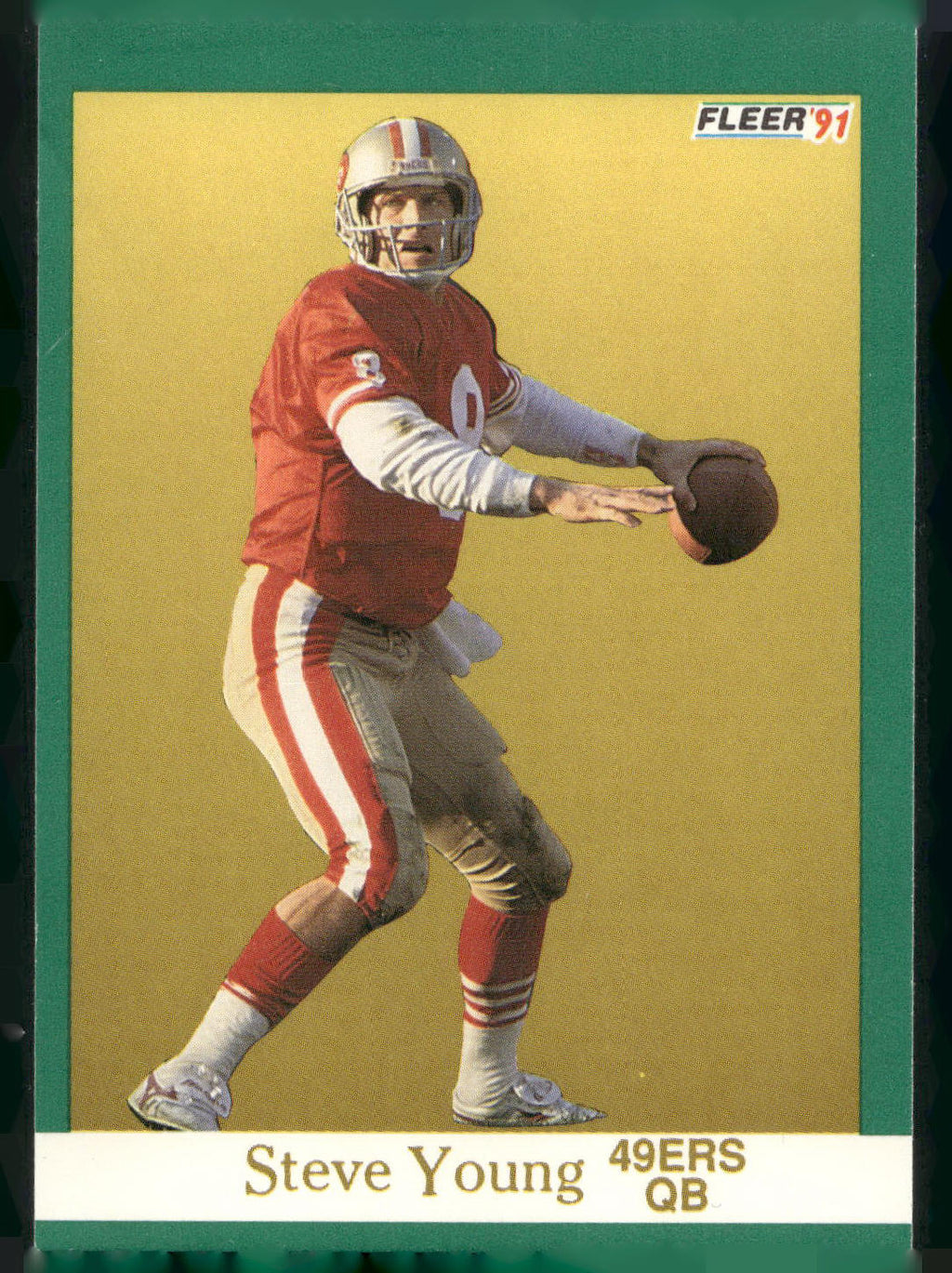 1991 Fleer #367 Steve Young