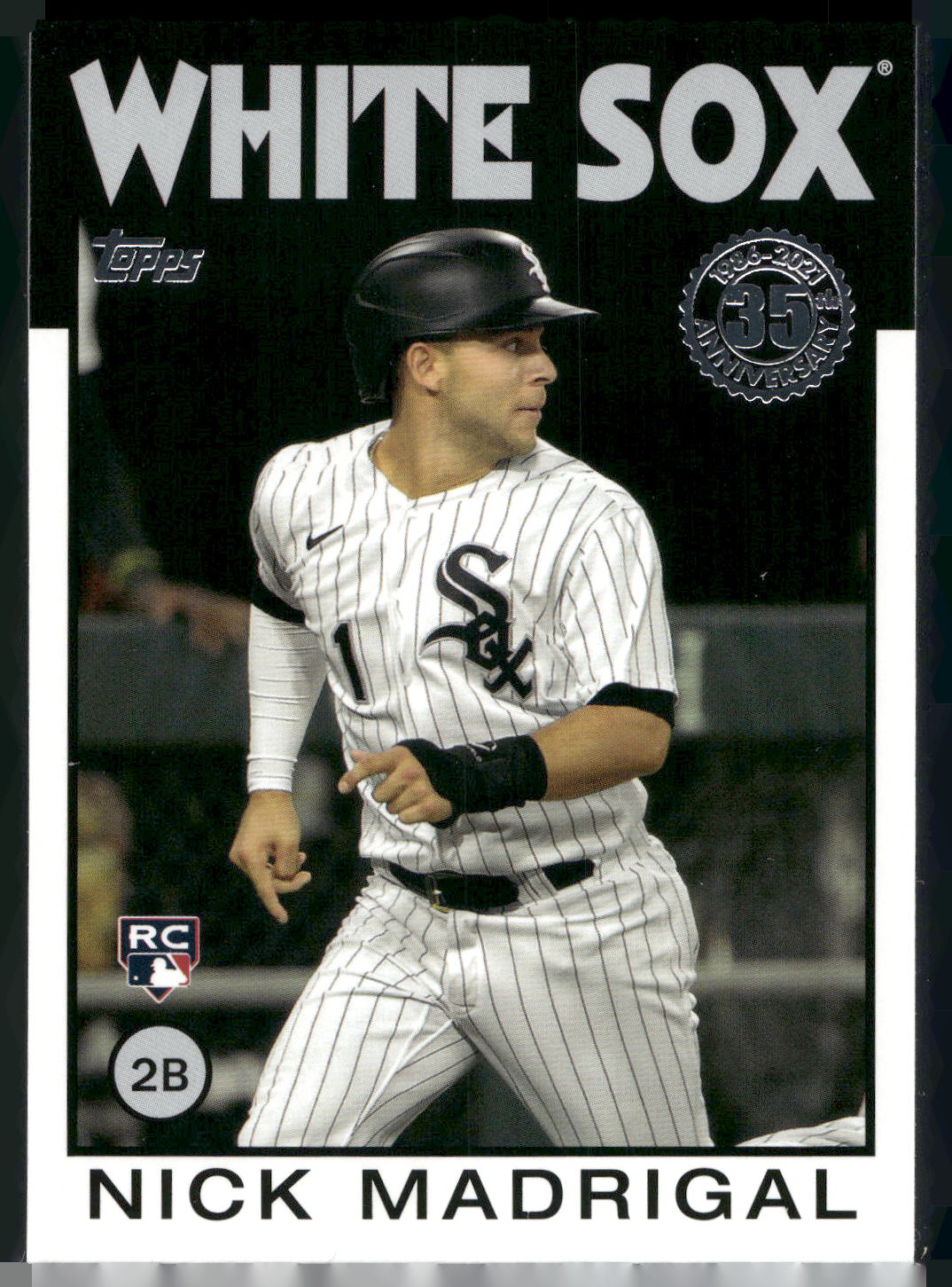 2021 Topps #86B-10 Nick Madrigal 1986 Topps Baseball 35th Anniversary (Series 2)