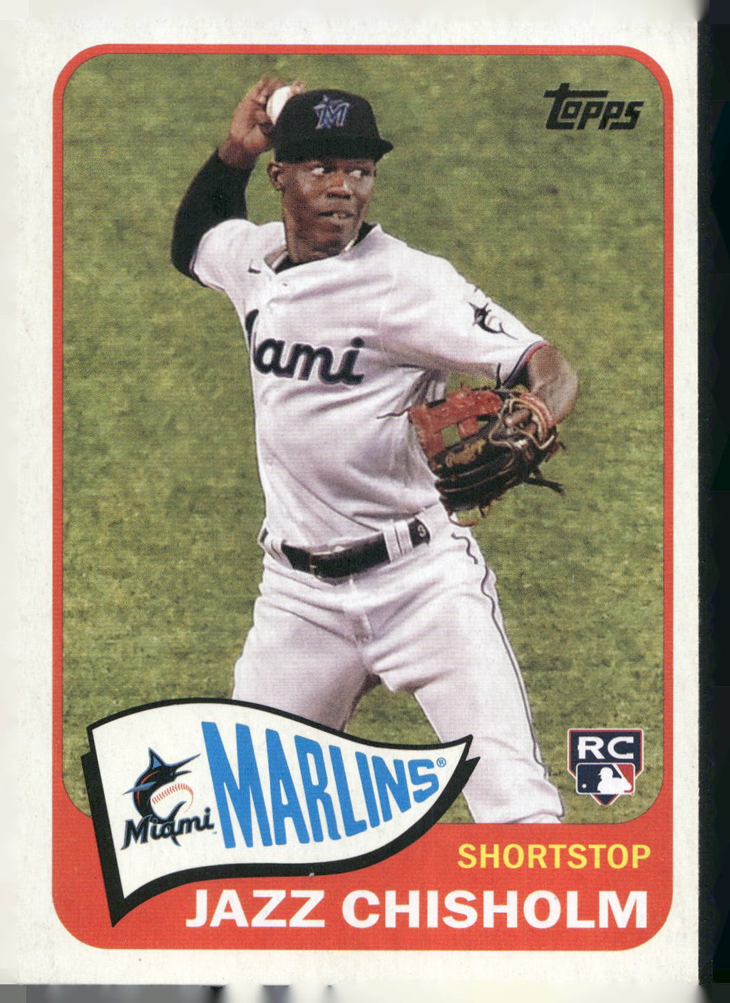 2021 Topps #T65-2 Jazz Chisholm 1965 Topps Redux