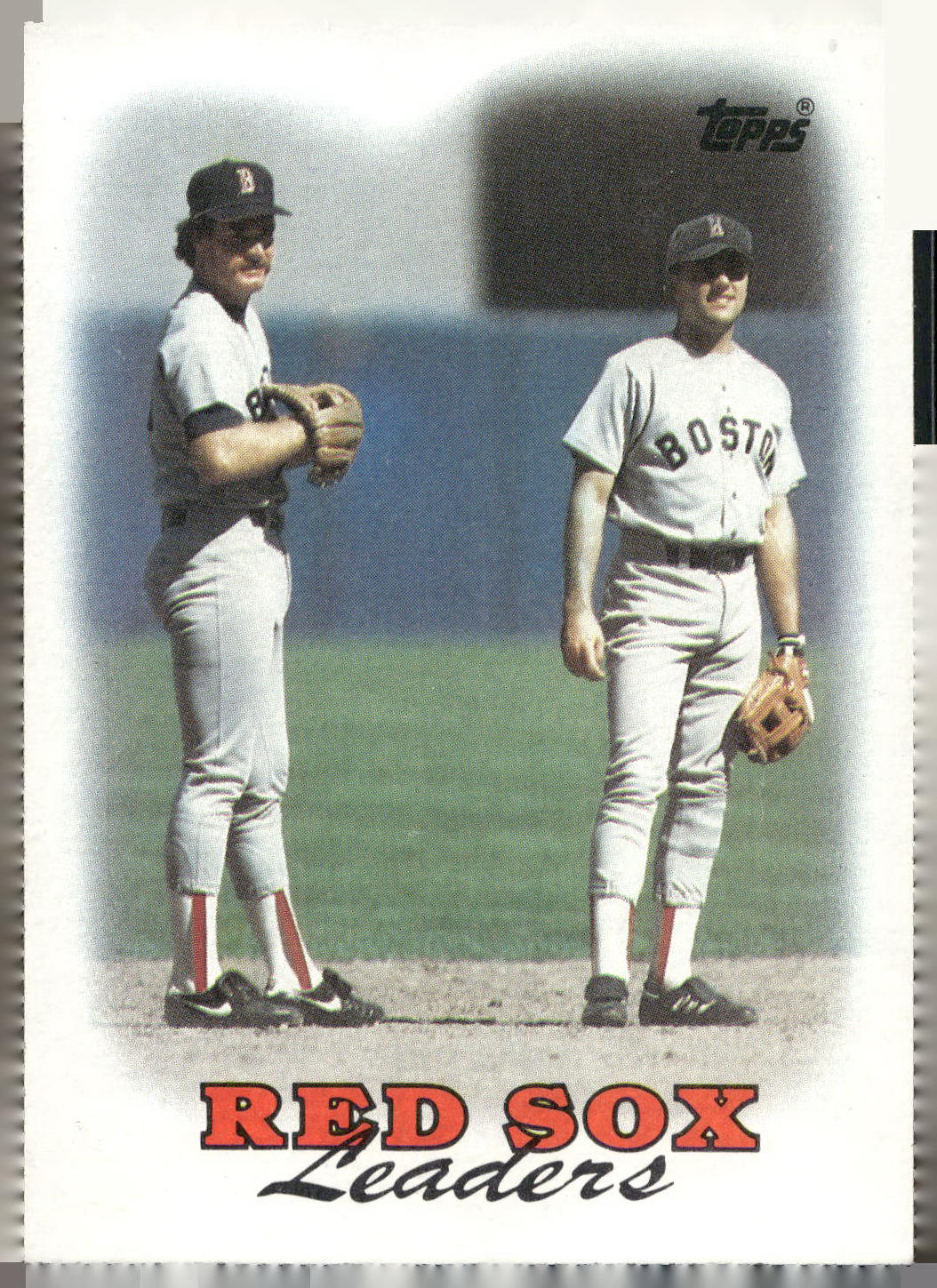 1988 Topps #21 Red Sox Leaders