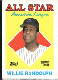 1988 Topps #387 Willie Randolph