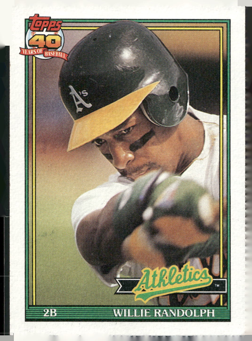 1991 Topps #525 Willie Randolph