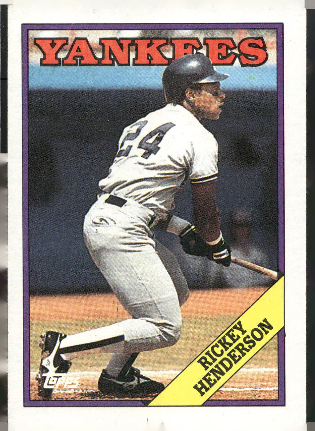 1988 Topps #60 Rickey Henderson