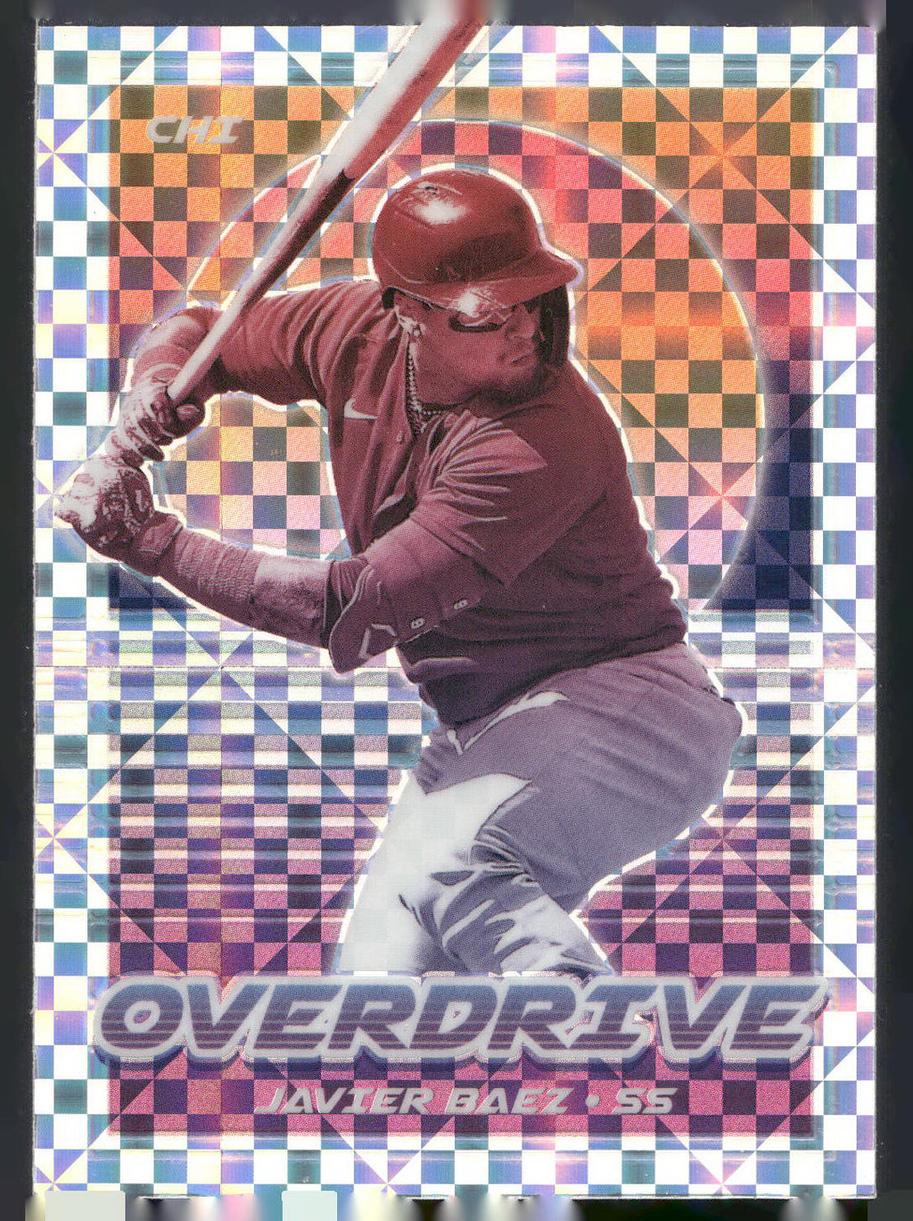 2021 Panini Chronicles #1 Javier Baez Overdrive Building Blocks