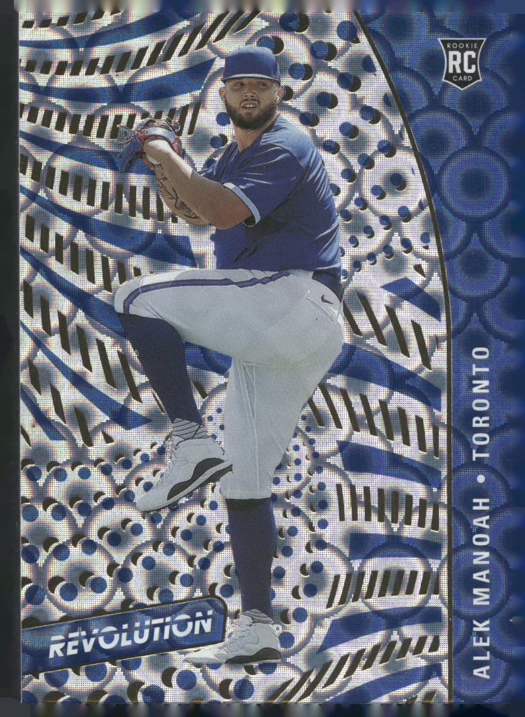 2021 Panini Chronicles #12 Alek Manoah Revolution Groove