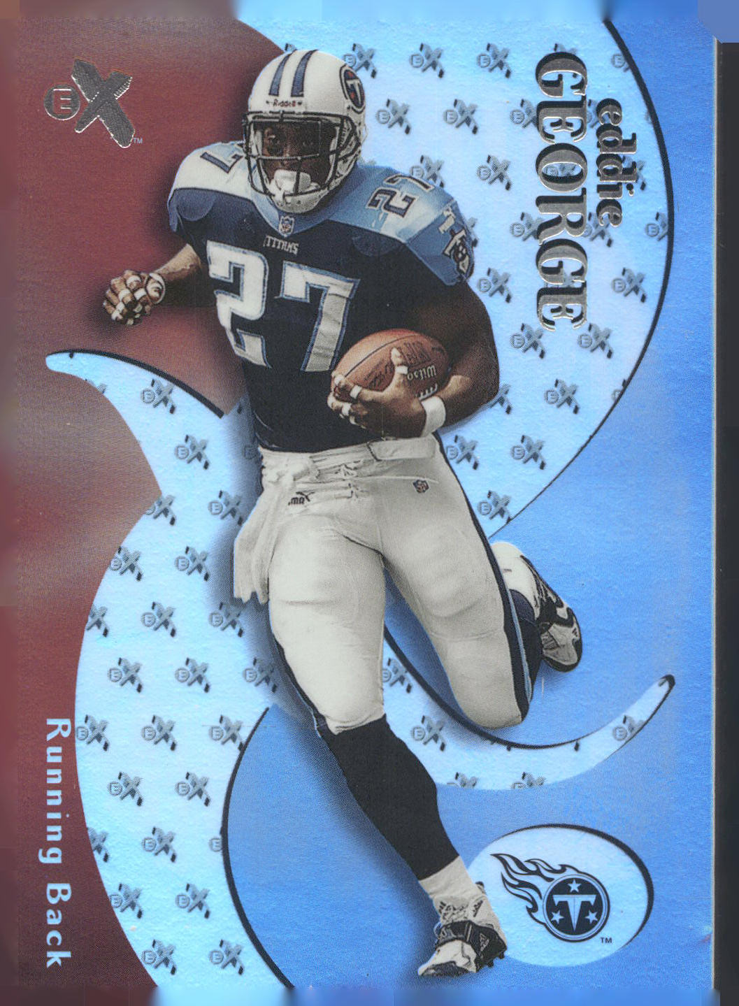 2000 Fleer E-X #43 Eddie George