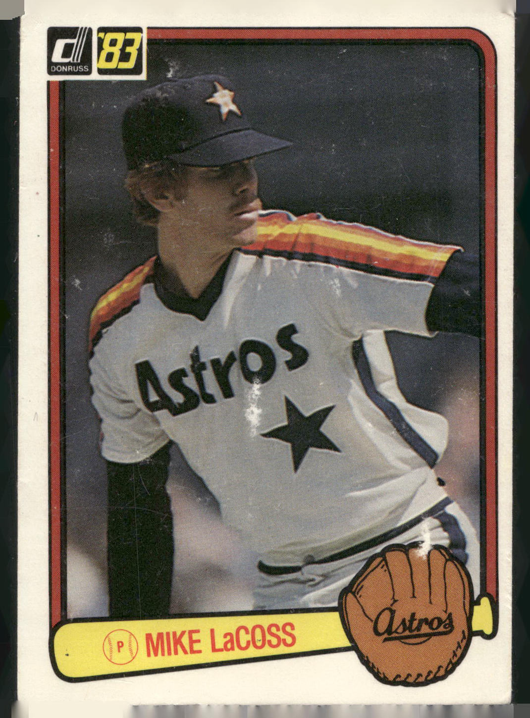 1983 Donruss #344 Mike LaCoss