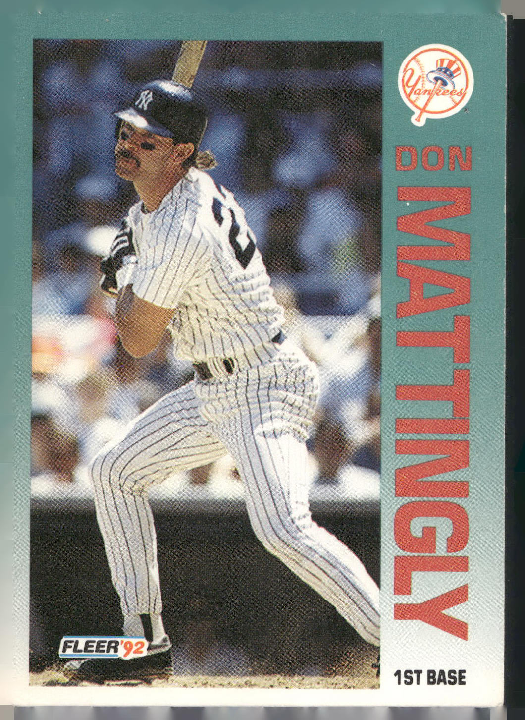 1992 Fleer #237 Don Mattingly
