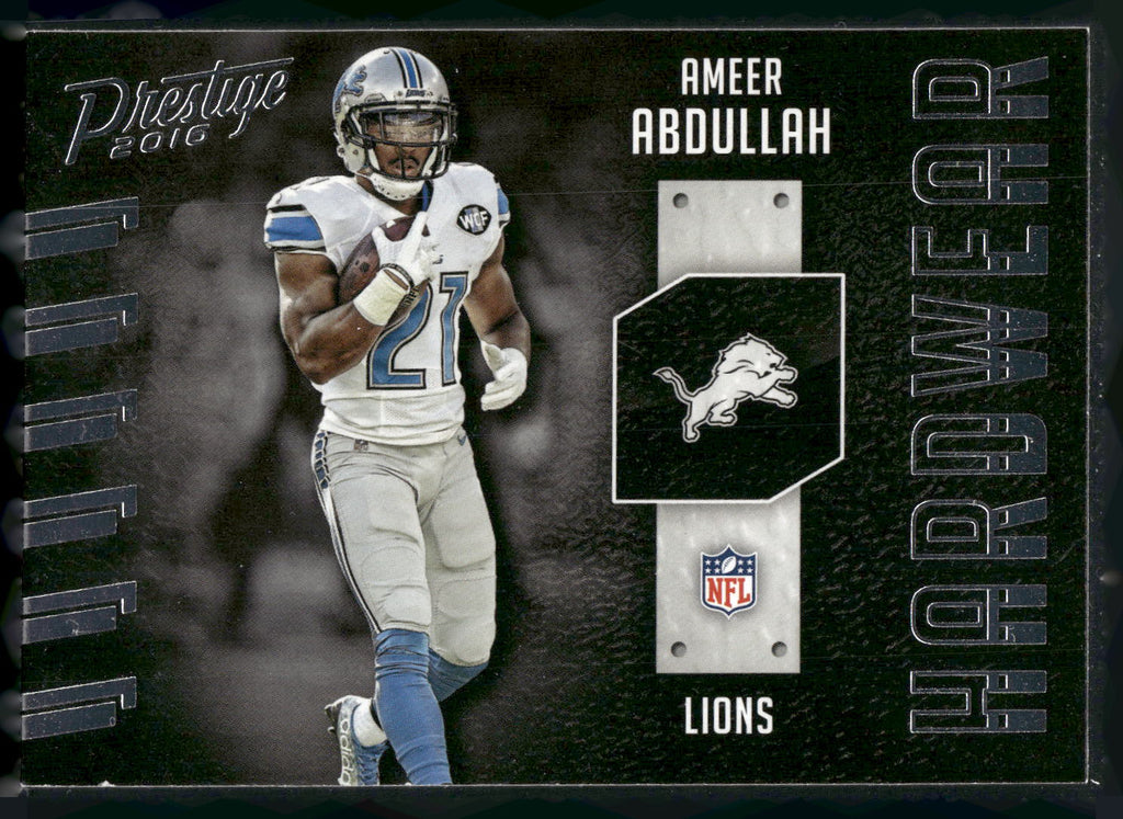 2016 Panini Prestige #3 Ameer Abdullah Hardwear