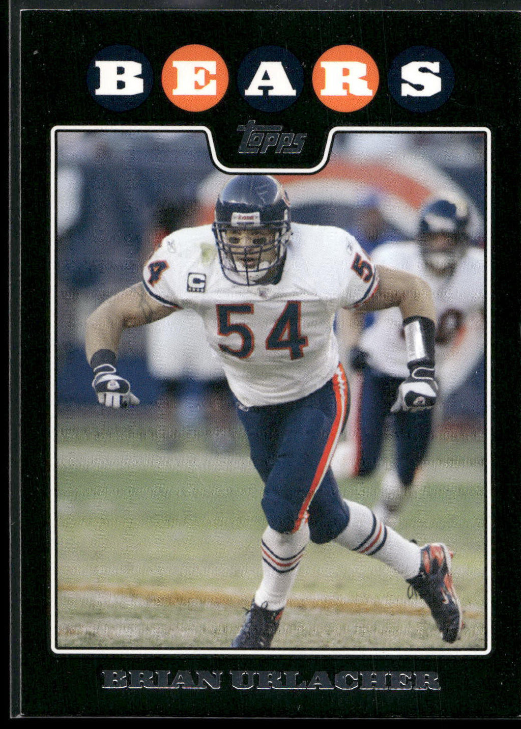 2008 Topps Chicago Bears #1 Brian Urlacher