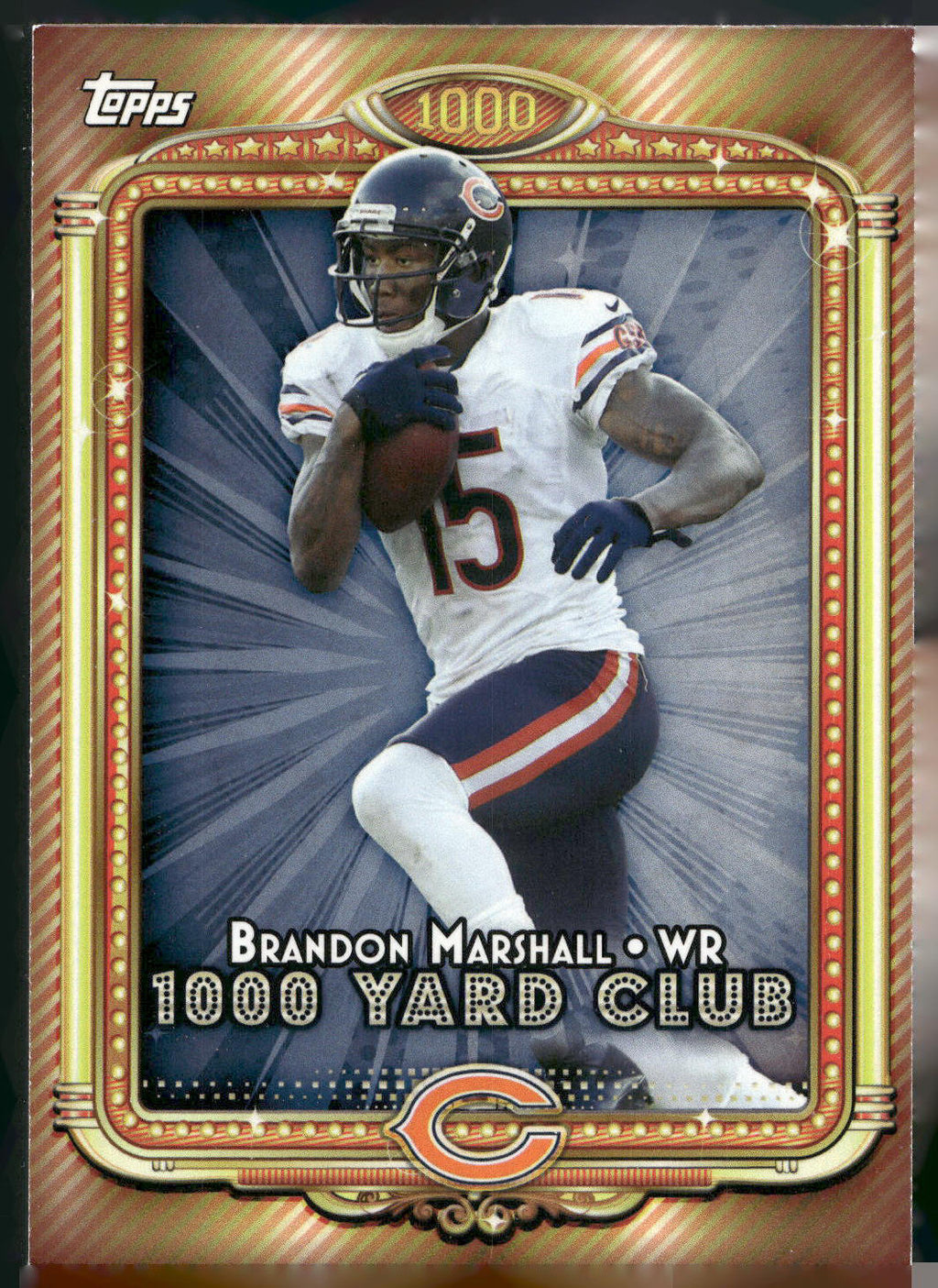2013 Topps #7 Brandon Marshall 1000 Yard Club