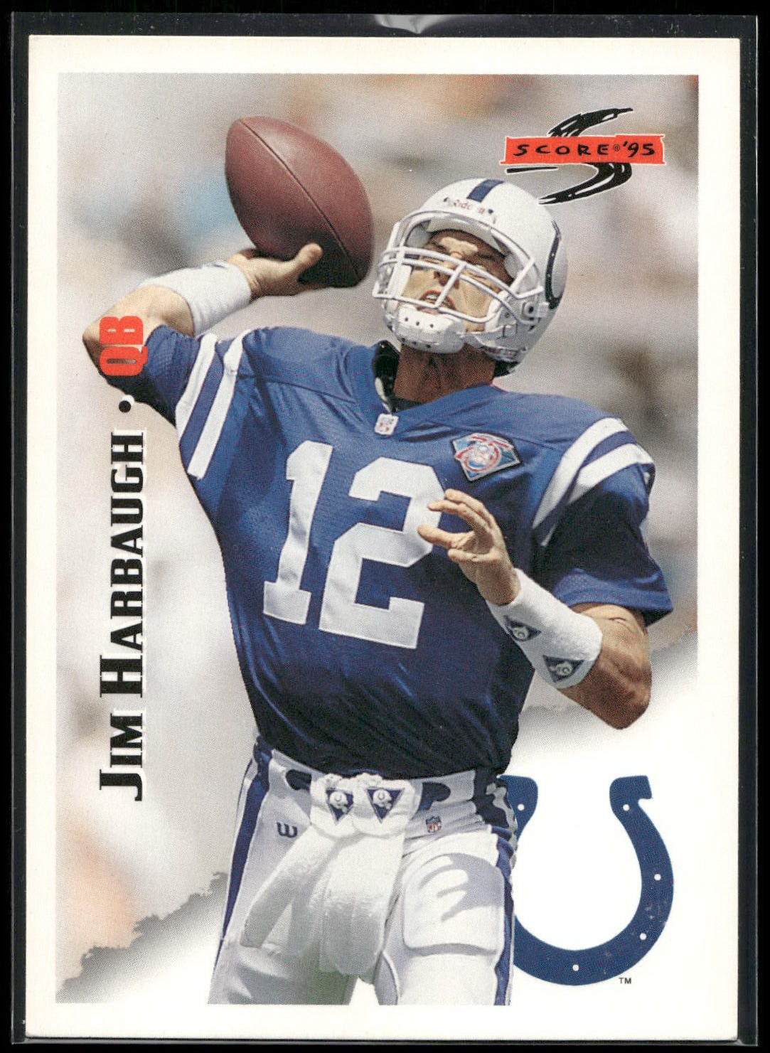 1995 Score #193 Jim Harbaugh
