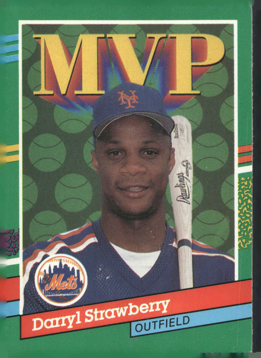 1991 Donruss #408 Darryl Strawberry