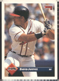 1993 Donruss #580 David Justice